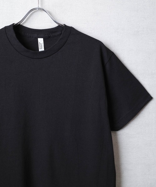 American Apparel（アメリカンアパレル）の「【American Apparel】6.0oz Adult Short Sleeve T-Shirts アメリカンアパレル 6.0オンス ショートスリーブ　Tシャツ（Tシャツ/カットソー・メンズ・ブラック/ヘザーグレー/ホワイト・MEDIUM/LARGE/X-LARGE/SMALL）」の10枚目の写真