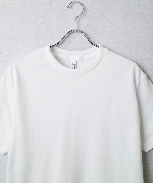 American Apparel（アメリカンアパレル）の「【American Apparel】6.0oz Adult Short Sleeve T-Shirts アメリカンアパレル 6.0オンス ショートスリーブ　Tシャツ（Tシャツ/カットソー・メンズ・ブラック/ヘザーグレー/ホワイト・MEDIUM/LARGE/X-LARGE/SMALL）」の18枚目の写真