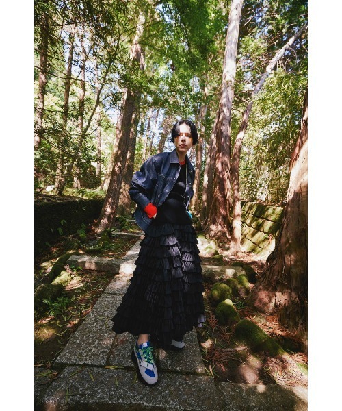 OMMO（オーエムエムオー）の「SQUARE SLEEVE JK（その他アウター・レディース・ネイビー・F）」の16枚目の写真