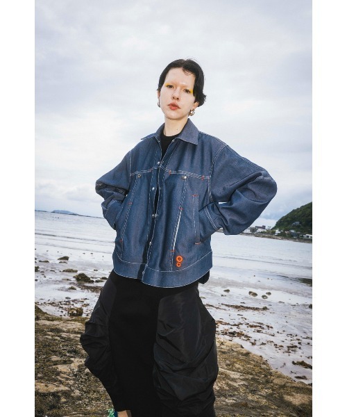 SQUARE SLEEVE JK（その他アウター）｜OMMO（オーエムエムオー