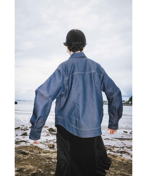 SQUARE SLEEVE JK（その他アウター）｜OMMO（オーエムエムオー