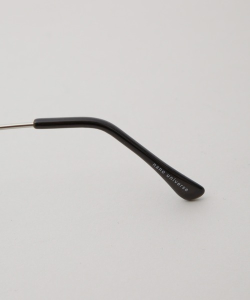 NANO universe（ナノユニバース）の「アイウェア サングラス/ボストン型  メタルフレーム（サングラス・メンズ・ブラック/クリア・FREE）」の7枚目の写真