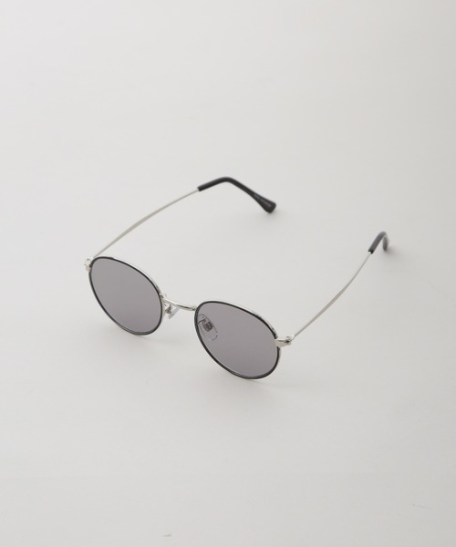 NANO universe（ナノユニバース）の「アイウェア サングラス/ボストン型  メタルフレーム（サングラス・メンズ・ブラック/クリア・FREE）」の3枚目の写真