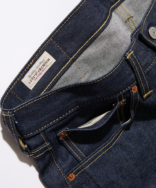 Levis PReMIUM（リーバイスプレミアム）の「LEVI’S(R)/リーバイス(R) 別注 501(R) セルビッチ リジッド【L32】（デニムパンツ・メンズ・ダークブルー・31/32/33/34）」の7枚目の写真