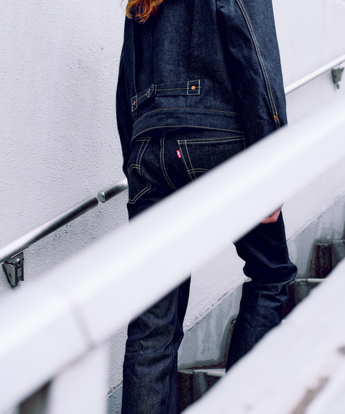 Levis PReMIUM（リーバイスプレミアム）の「LEVI’S(R)/リーバイス(R) 別注 501(R) セルビッチ リジッド【L32】（デニムパンツ・メンズ・ダークブルー・31/32/33/34）」の13枚目の写真