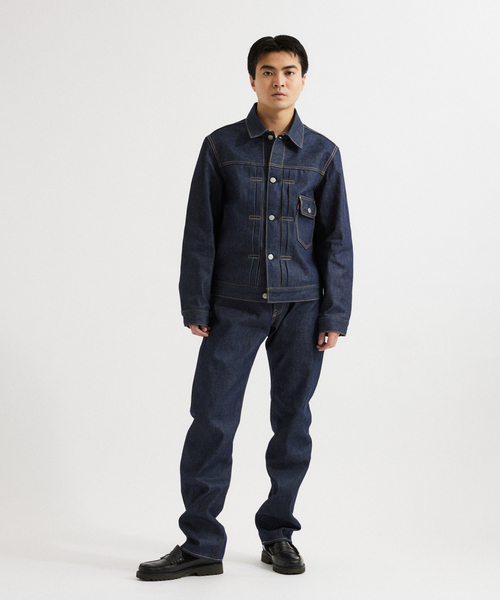 Levis PReMIUM（リーバイスプレミアム）の「LEVI’S(R)/リーバイス(R) 別注 501(R) セルビッチ リジッド【L32】（デニムパンツ・メンズ・ダークブルー・31/32/33/34）」の19枚目の写真