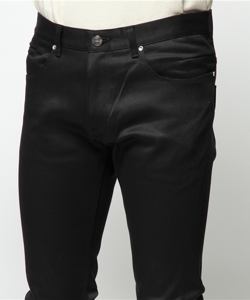 UNITED TOKYO（ユナイテッドトウキョウ）の「スーピマタイトストレートデニム（デニムパンツ・メンズ・インディゴブルー/ブラック/ホワイト・3/1/2）」の7枚目の写真