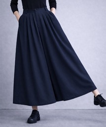 SallyLunn（サリーラン）の「【選べる6カラー/S～XLサイズ展開♪】タック入りワイドガウチョパンツ（スラックス）」