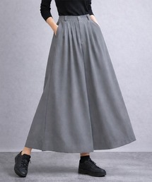 SallyLunn（サリーラン）の「【選べる6カラー/S～XLサイズ展開♪】タック入りワイドガウチョパンツ（スラックス）」