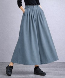 SallyLunn（サリーラン）の「【お気に入り5千人突破！選べる6カラー/大きいサイズあり♪】タック入りワイドガウチョパンツ（スラックス）」