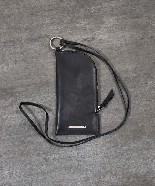 PADRONE（パドローネ）の「PADRONE パドローネ / Eyewear case01 (leather strap) モストロレザー サフィアーノレザーサングラスケース メガネケース / PG9995-5010（サングラス・メンズ・ブラック系その他/ブラック・FREE）」の12枚目の写真