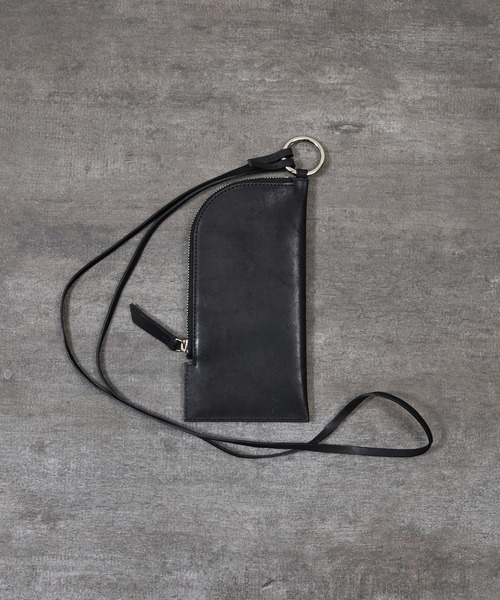 PADRONE（パドローネ）の「PADRONE パドローネ / Eyewear case01 (leather strap) モストロレザー サフィアーノレザーサングラスケース メガネケース / PG9995-5010（サングラス・メンズ・ブラック系その他/ブラック・FREE）」の17枚目の写真