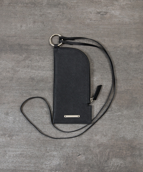 PADRONE（パドローネ）の「PADRONE パドローネ / Eyewear case01 (leather strap) モストロレザー サフィアーノレザーサングラスケース メガネケース / PG9995-5010（サングラス・メンズ・ブラック系その他/ブラック・FREE）」の19枚目の写真