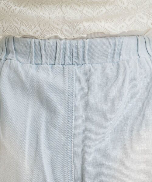 RETRO GIRL（レトロガール）の「【新色追加】イージーデニムPT（デニムパンツ・レディース・ブルー系その他5/ブラック/ダークブルー/レオパード・FREE）」の14枚目の写真