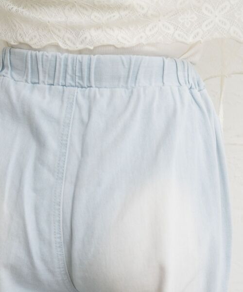 RETRO GIRL（レトロガール）の「【新色追加】イージーデニムPT（デニムパンツ・レディース・ブルー系その他5/ブラック/ダークブルー/レオパード・FREE）」の15枚目の写真