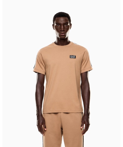 EMPORIO ARMANI EA7(エンポリオアルマーニイーエーセブン)の「<オンライン限定>【エンポリオ アルマーニ EA7】Logo Series Tシャツ コットンジャージー(Tシャツ/カットソー・メンズ・ブラック/レッド/オフホワイト/ブラウン・SMALL/MEDIUM/LARGE/X-LARGE/XX-LARGE/X-SMALL/XX-SMALL/XXX-LARGE)」の10枚目の写真
