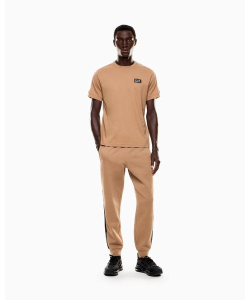 EMPORIO ARMANI EA7(エンポリオアルマーニイーエーセブン)の「<オンライン限定>【エンポリオ アルマーニ EA7】Logo Series Tシャツ コットンジャージー(Tシャツ/カットソー・メンズ・ブラック/レッド/オフホワイト/ブラウン・SMALL/MEDIUM/LARGE/X-LARGE/XX-LARGE/X-SMALL/XX-SMALL/XXX-LARGE)」の12枚目の写真