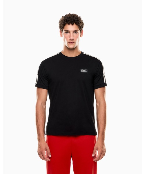 EMPORIO ARMANI EA7(エンポリオアルマーニイーエーセブン)の「<オンライン限定>【エンポリオ アルマーニ EA7】Logo Series Tシャツ コットンジャージー(Tシャツ/カットソー・メンズ・ブラック/レッド/オフホワイト/ブラウン・SMALL/MEDIUM/LARGE/X-LARGE/XX-LARGE/X-SMALL/XX-SMALL/XXX-LARGE)」の16枚目の写真