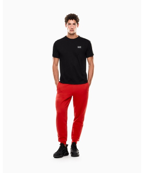 EMPORIO ARMANI EA7(エンポリオアルマーニイーエーセブン)の「<オンライン限定>【エンポリオ アルマーニ EA7】Logo Series Tシャツ コットンジャージー(Tシャツ/カットソー・メンズ・ブラック/レッド/オフホワイト/ブラウン・SMALL/MEDIUM/LARGE/X-LARGE/XX-LARGE/X-SMALL/XX-SMALL/XXX-LARGE)」の13枚目の写真
