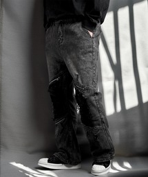 JOHNNY WOLF ブラックデニム パンツ サイズ2 JOHNNY WOLF(ジョニーウルフ) / スキニーパンツ/2/デニム/BLK