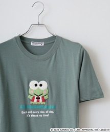 ハンギョドン サガラ刺繍天竺半袖Tシャツ