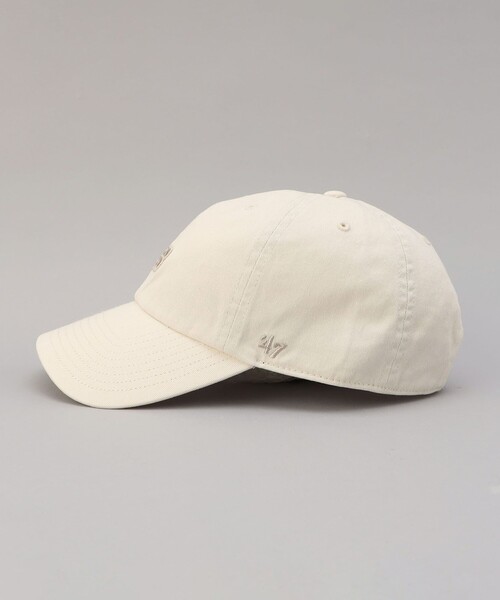 NEW BALANCE（ニューバランス）の「New barance（ニューバランス）by47 Clean Up cap（キャップ・メンズ・ライトグレー/ブラック/ナチュラル・FREE）」の4枚目の写真