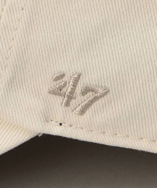 NEW BALANCE（ニューバランス）の「New barance（ニューバランス）by47 Clean Up cap（キャップ・メンズ・ライトグレー/ブラック/ナチュラル・FREE）」の7枚目の写真