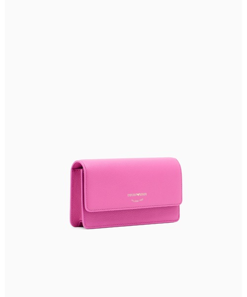 EMPORIO ARMANI（エンポリオアルマーニ）の「【エンポリオ アルマーニ】ミニバッグ タンブルレザー（ショルダーバッグ・レディース・ライトグレー/ブラック/ピンク/ダークベージュ・FREE）」の10枚目の写真