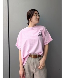 ミラオーウェンピンク 五分袖 ポロシャツ womens-071739050-800568.jpg?
