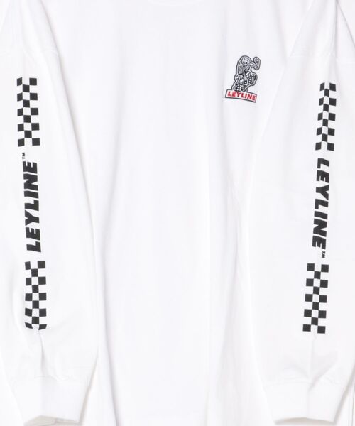 Leyline（レイライン）の「【Leyline】Skull checker l/s tee（Tシャツ/カットソー・メンズ・ブラック/ホワイト・MEDIUM/LARGE/X-LARGE）」の15枚目の写真