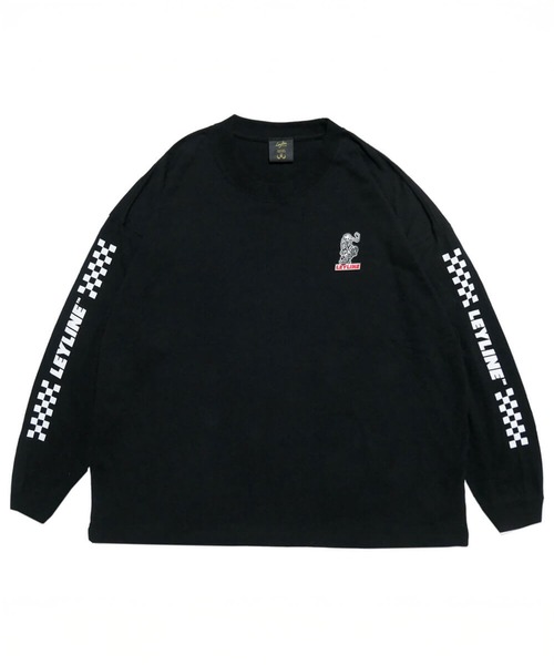 Leyline（レイライン）の「【Leyline】Skull checker l/s tee（Tシャツ/カットソー・メンズ・ブラック/ホワイト・MEDIUM/LARGE/X-LARGE）」の8枚目の写真