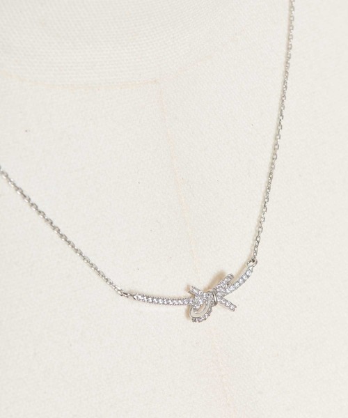 NOELA（ノエラ）の「リボンバーネックレス（ネックレス・レディース・ゴールド/シルバー・フリー）」の5枚目の写真