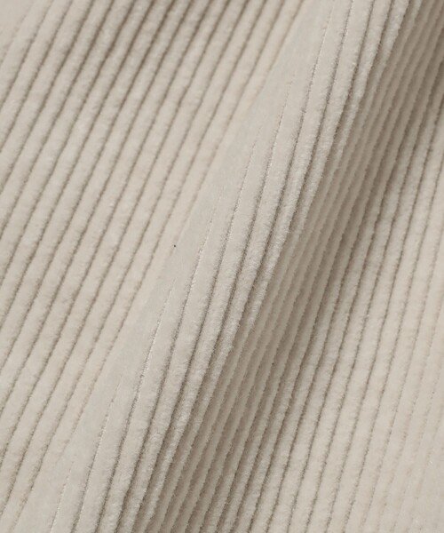 BEAMS(ビームス)の「ワイドテーパード ウェービング コーデュロイパンツ(その他パンツ・メンズ・チャコールグレー/ライトブラウン/ホワイト系その他・XL/L/M/S)」の18枚目の写真