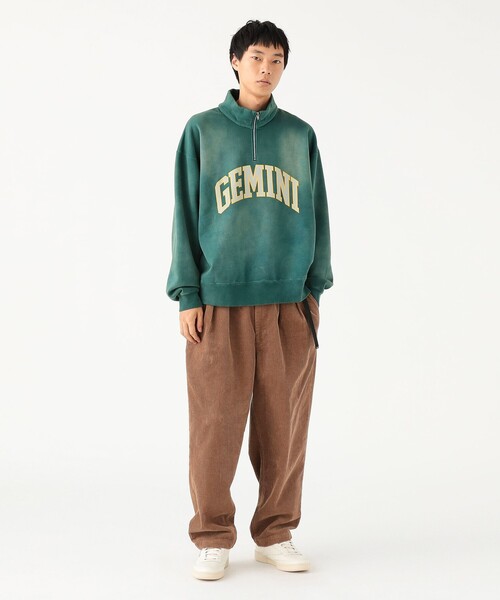 BEAMS(ビームス)の「ワイドテーパード ウェービング コーデュロイパンツ(その他パンツ・メンズ・チャコールグレー/ライトブラウン/ホワイト系その他・XL/L/M/S)」の9枚目の写真