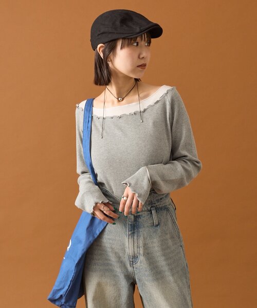aere♡レイヤードロンT RODEO CROWNS WIDE BOWL | 【UNISEX】（ミッキー＆フレンズ