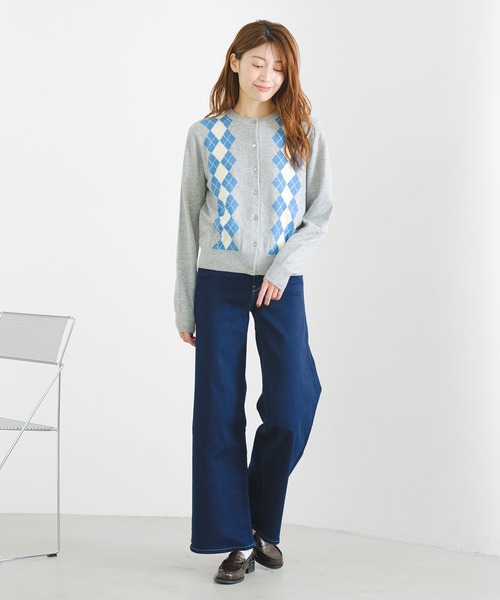 Levi's（リーバイス）の「Levi's/リーバイス スーパーソフト クルーネックカーディガン（カーディガン/ボレロ・レディース・ブルー・XS/S/M）」の18枚目の写真
