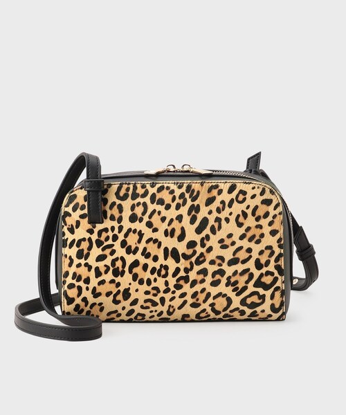 INDIVI（インディヴィ）の「アニマルハラコ ボストンショルダー（ショルダーバッグ・レディース・ホワイト系1/ベージュ系・00）」の6枚目の写真