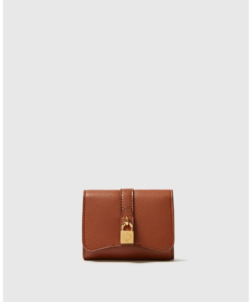 STELLA McCARTNEY（ステラマッカートニー）の「Ryder Tri-Fold Wallet / ライダー トリフォールド ウォレット（財布・レディース・ブラック/ブラウン・ONE SIZE）」の2枚目の写真