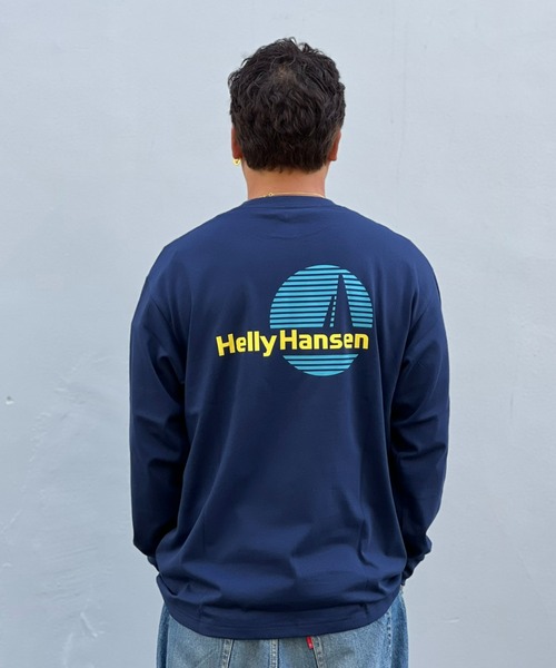 HELLY HANSEN（ヘリーハンセン）の「【HELLY HANSEN】TSC L/S Tee（Tシャツ/カットソー・メンズ・ネイビー/オフホワイト・MEDIUM/LARGE/X-LARGE）」の2枚目の写真