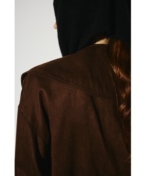 RIM.ARK（リムアーク）の「F/Suede over maxi CT フェイクスエード