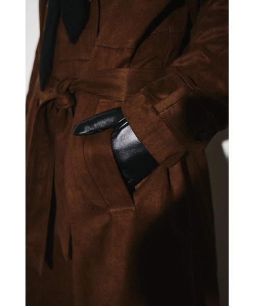 RIM.ARK（リムアーク）の「F/Suede over maxi CT フェイクスエード