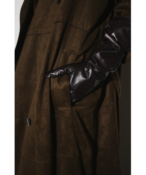 RIM.ARK（リムアーク）の「F/Suede over maxi CT フェイクスエード