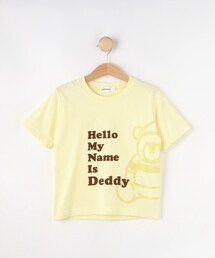 Dessin（デッサン）の「【洗える】Deddyロゴ入り オーガニックコットンTシャツ（Tシャツ/カットソー）」