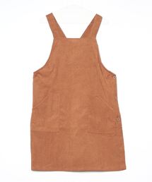 COMMON WARE（コモンウェアー）の「URT:サロペット風コーデュロイエプロン　80cm丈（エプロン）」