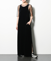 CITYSHOP | VELOUR AMESLI DRESS：ワンピース(ワンピース)
