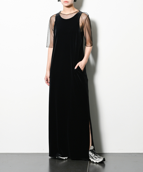 ワンピース CITYSHOP VELOUR AMESLI DRESS セール】VELOUR AMESLI DRESS：ワンピース（ワンピース）｜CITYSHOP