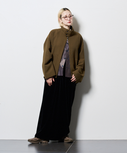 CITYSHOP(シティーショップ)の「VELOUR AMESLI DRESS:ワンピース(ワンピース・レディース・ブラック・38/36)」の3枚目の写真