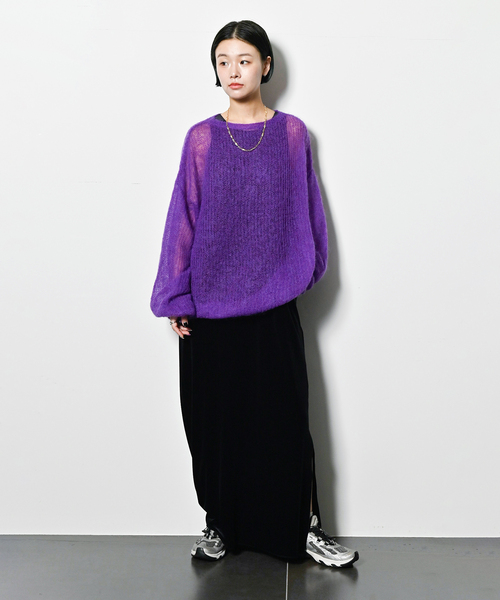 CITYSHOP(シティーショップ)の「VELOUR AMESLI DRESS:ワンピース(ワンピース・レディース・ブラック・38/36)」の14枚目の写真