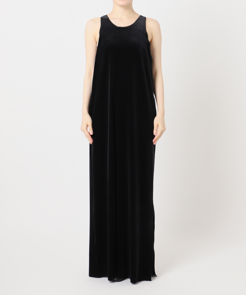 CITYSHOP(シティーショップ)の「VELOUR AMESLI DRESS:ワンピース(ワンピース・レディース・ブラック・38/36)」の16枚目の写真