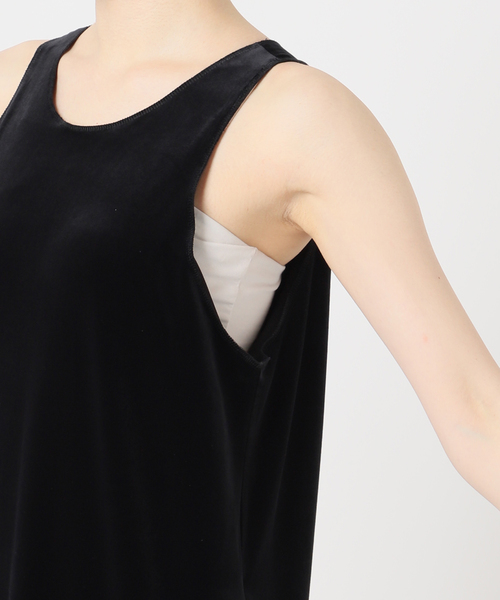 CITYSHOP(シティーショップ)の「VELOUR AMESLI DRESS:ワンピース(ワンピース・レディース・ブラック・38/36)」の20枚目の写真